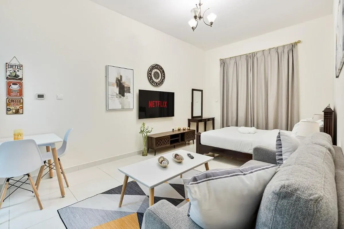 Apartment Amazing Studio With Sauna, Gym And Pool Dubai United Arab Emirates