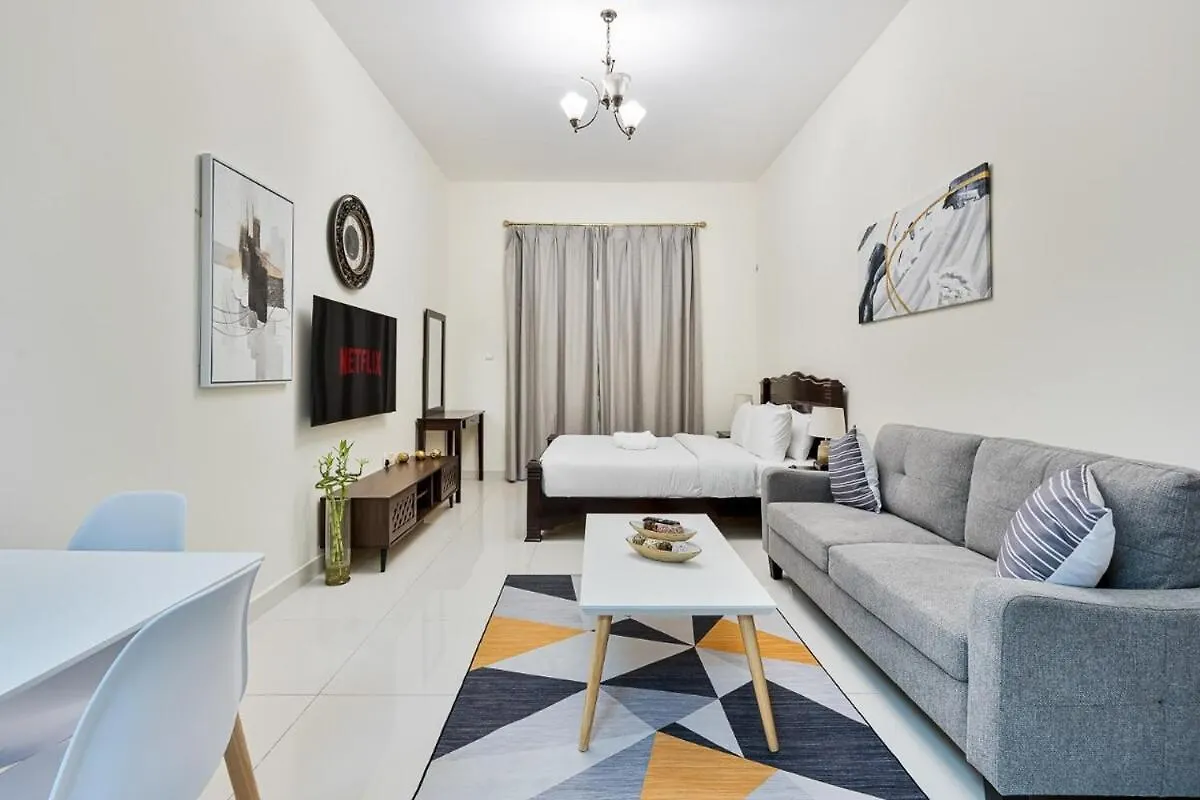 Amazing Studio With Sauna, Gym And Pool Dubai